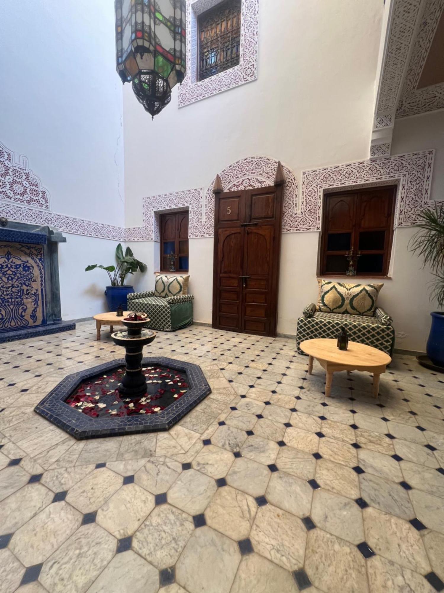 Riad La Perla Bianca Marrakesch Exterior foto